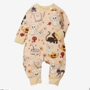 Halloween-Themed Kids One Piece 0-3 months